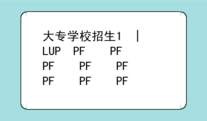 大专学校招生;新疆大专学校招生